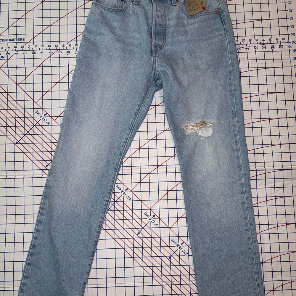 Levi's Blue Straight Jeans Classic Style